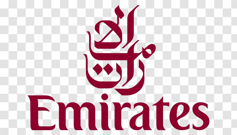 Dubai Emirates Airline Air Travel Airbus A380 - Logo Transparent PNG