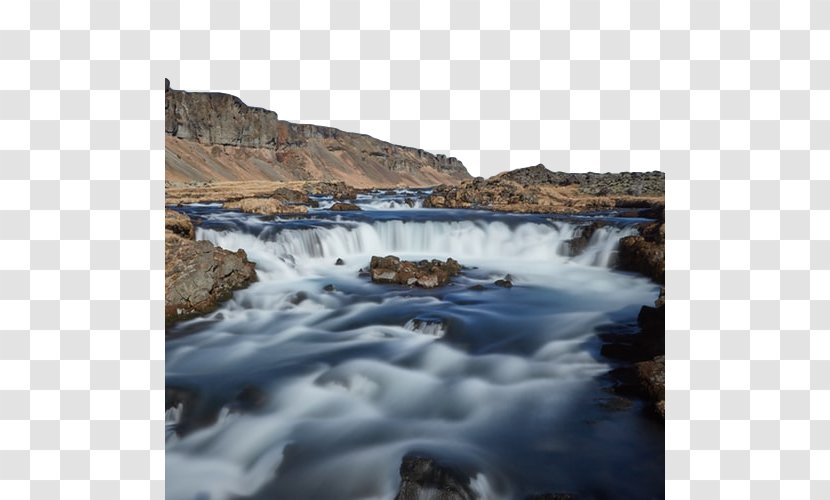 Waterfall - Watercourse - Rock Rapid Transparent PNG