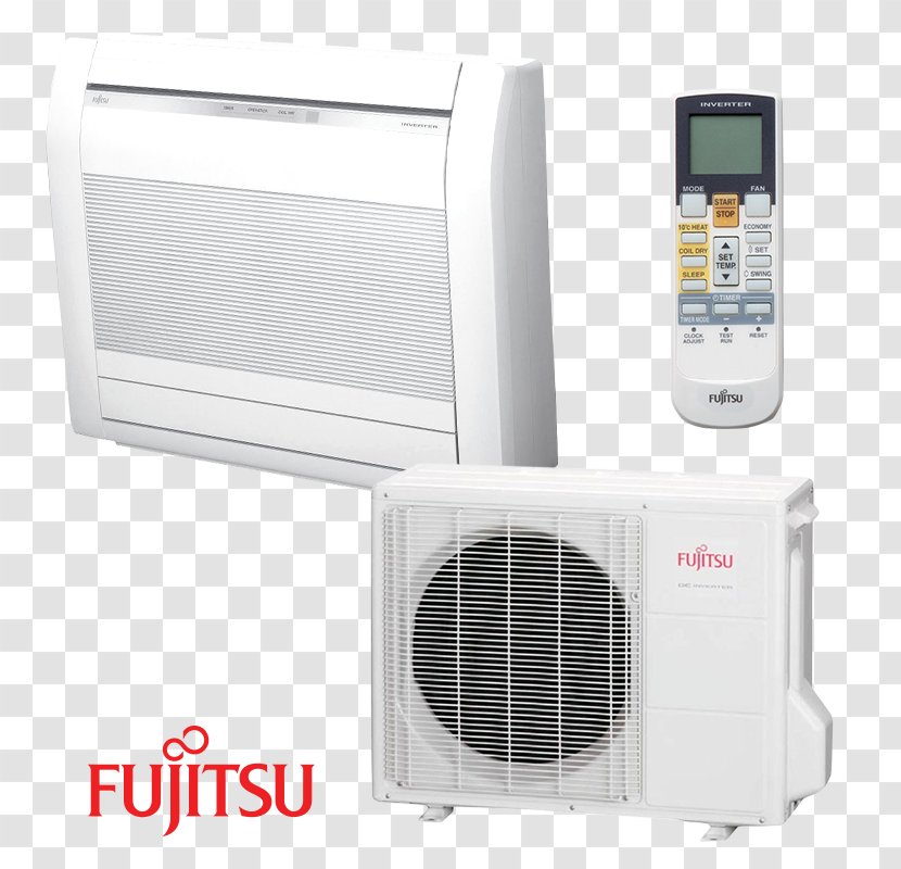 FUJITSU GENERAL LIMITED Air Conditioning Power Inverters Daikin - Heating System - FujiTSU Transparent PNG