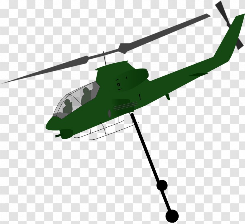 Helicopter Boeing AH-64 Apache Airplane Aircraft Clip Art Transparent PNG