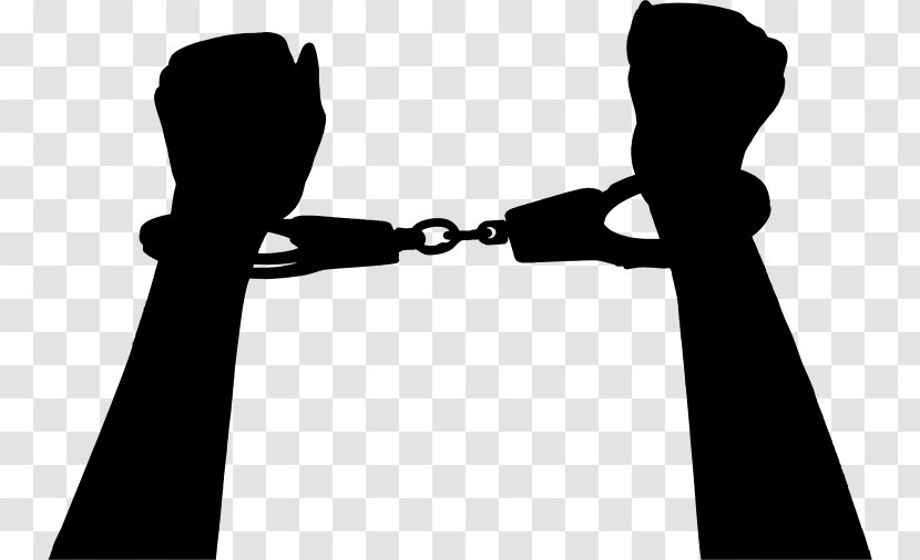 Handcuffs Silhouette Clip Art - Can Stock Photo Transparent PNG