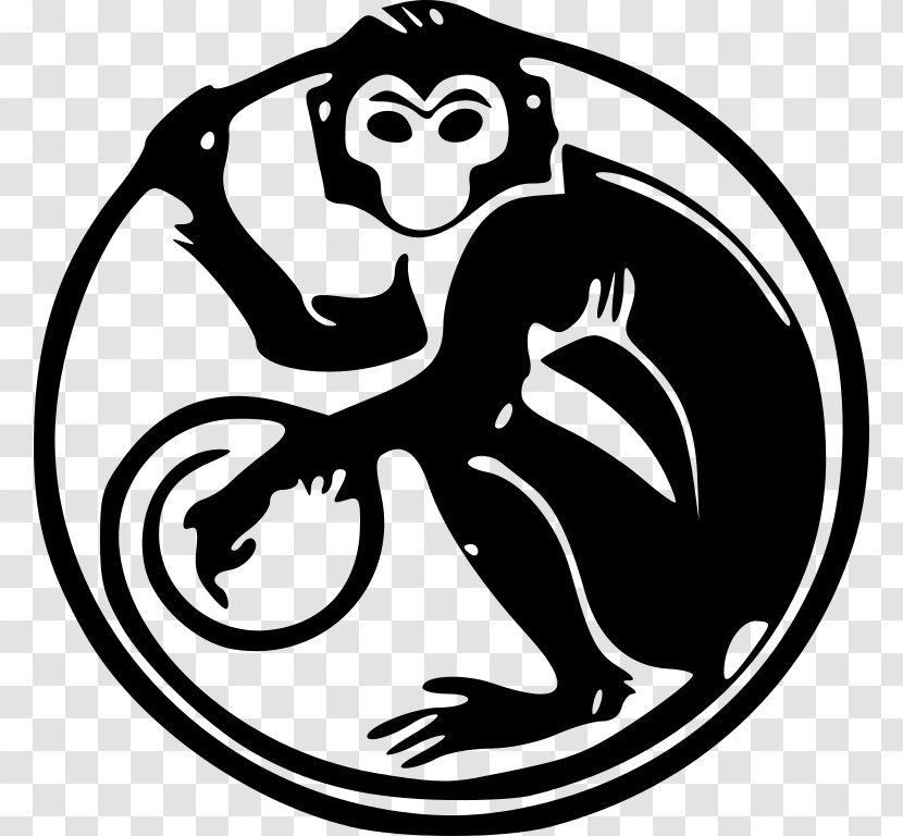 Monkey Chinese Zodiac New Year Astrological Sign Transparent PNG