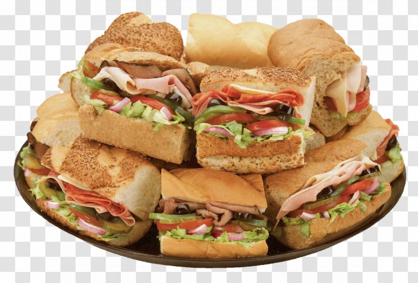 Delicatessen Submarine Sandwich Lunch Buffet - Catering - Bread Transparent PNG
