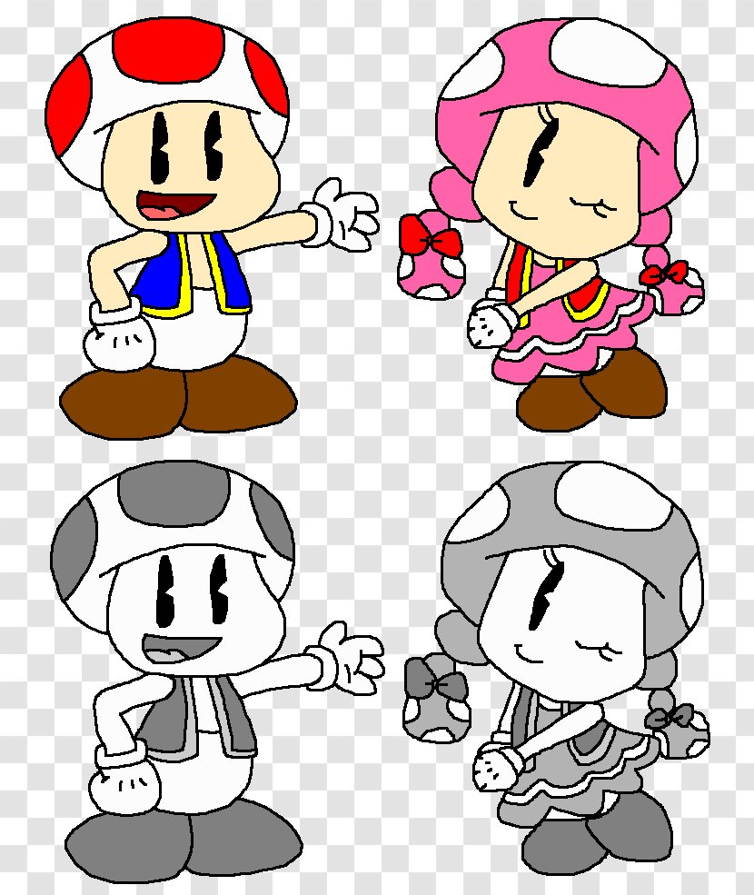 Captain Toad: Treasure Tracker Toadette Mario Art - Heart Transparent PNG