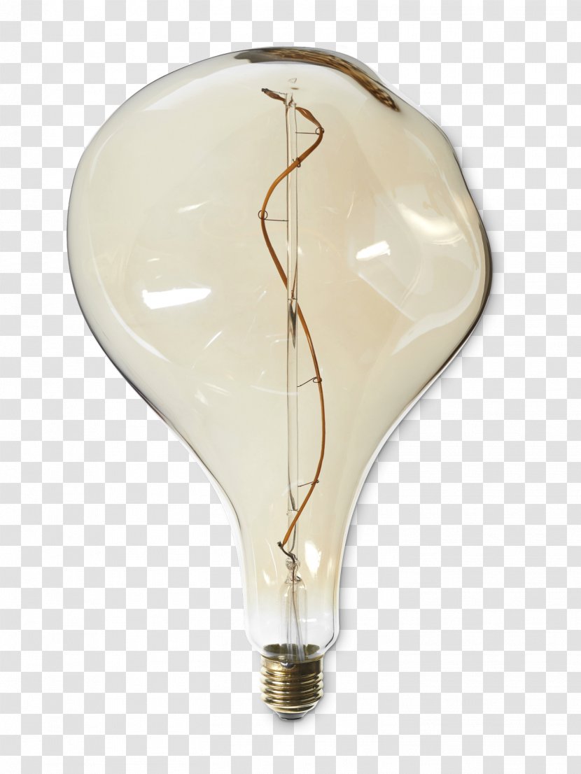 Incandescent Light Bulb Light-emitting Diode Asymmetry Lamp Edison Screw - Led Transparent PNG