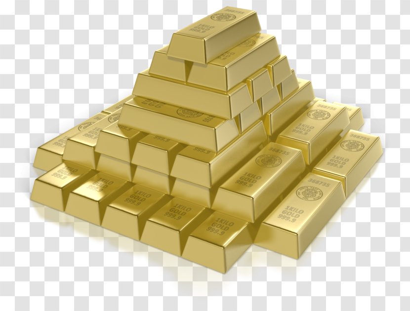 Gold Bar Business Analysis Transparent PNG