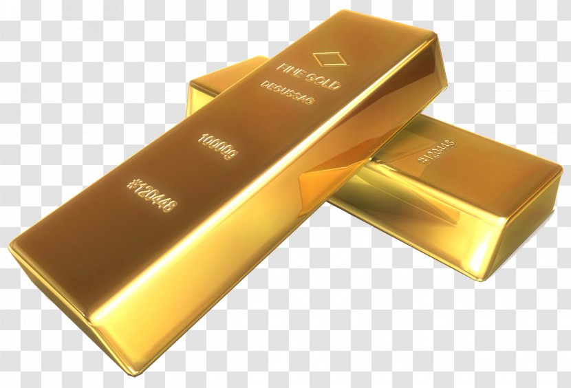 Gold Bar Precious Metal Clip Art - Ingot Transparent PNG