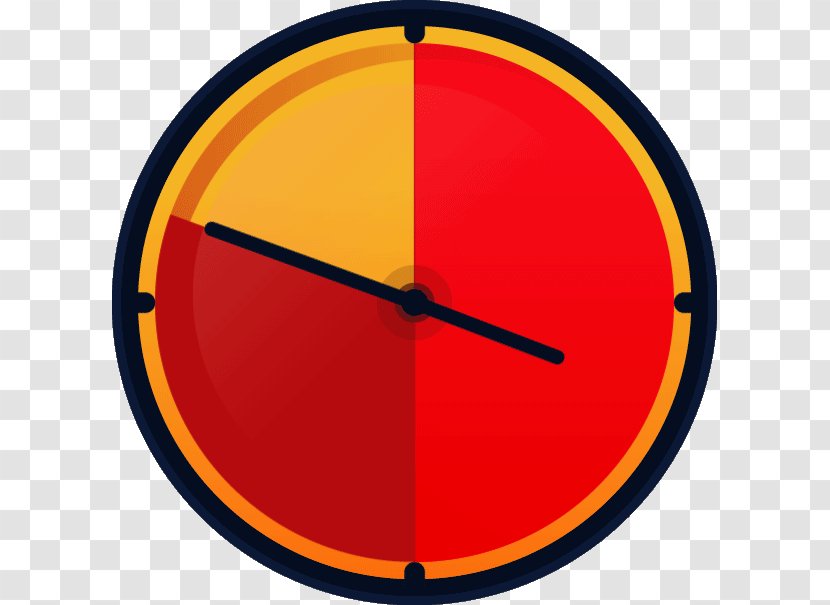 Yellow Clock Royalty-free Clothing Accessories Circle Transparent PNG