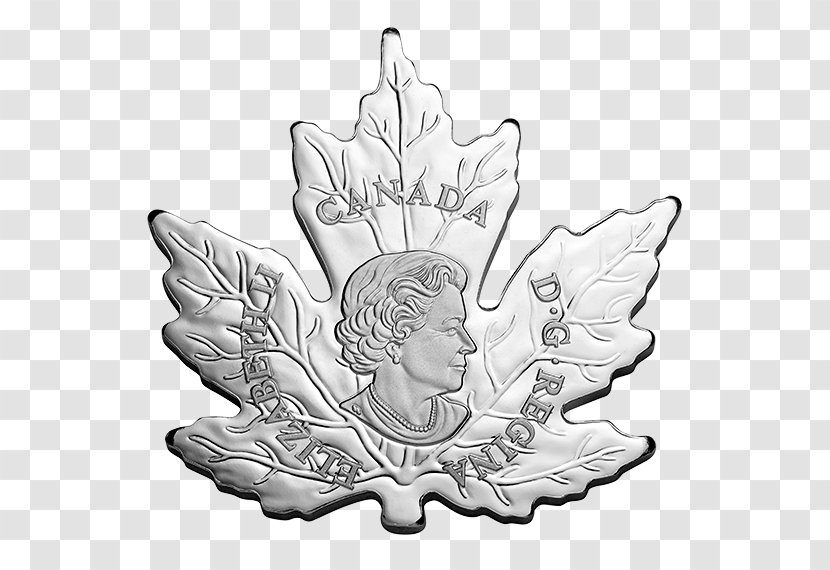 Canada Maple Leaf Coin Royal Canadian Mint Transparent PNG