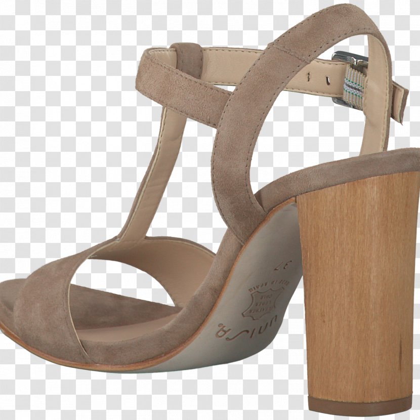 Suede Shoe Sandal Slide Product Design - Beige Transparent PNG