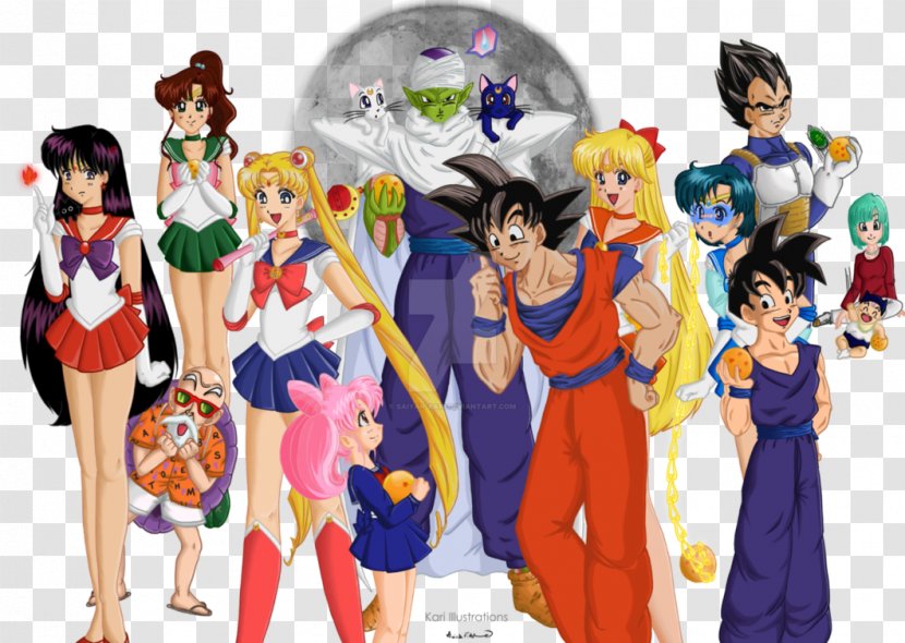 Goku Chibiusa Sailor Moon Gohan Vegeta - Saiyan Transparent PNG