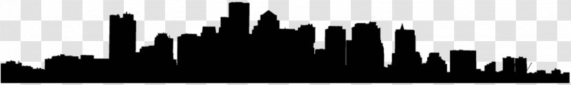 Boston Skyline Silhouette Building Clip Art - City Transparent PNG
