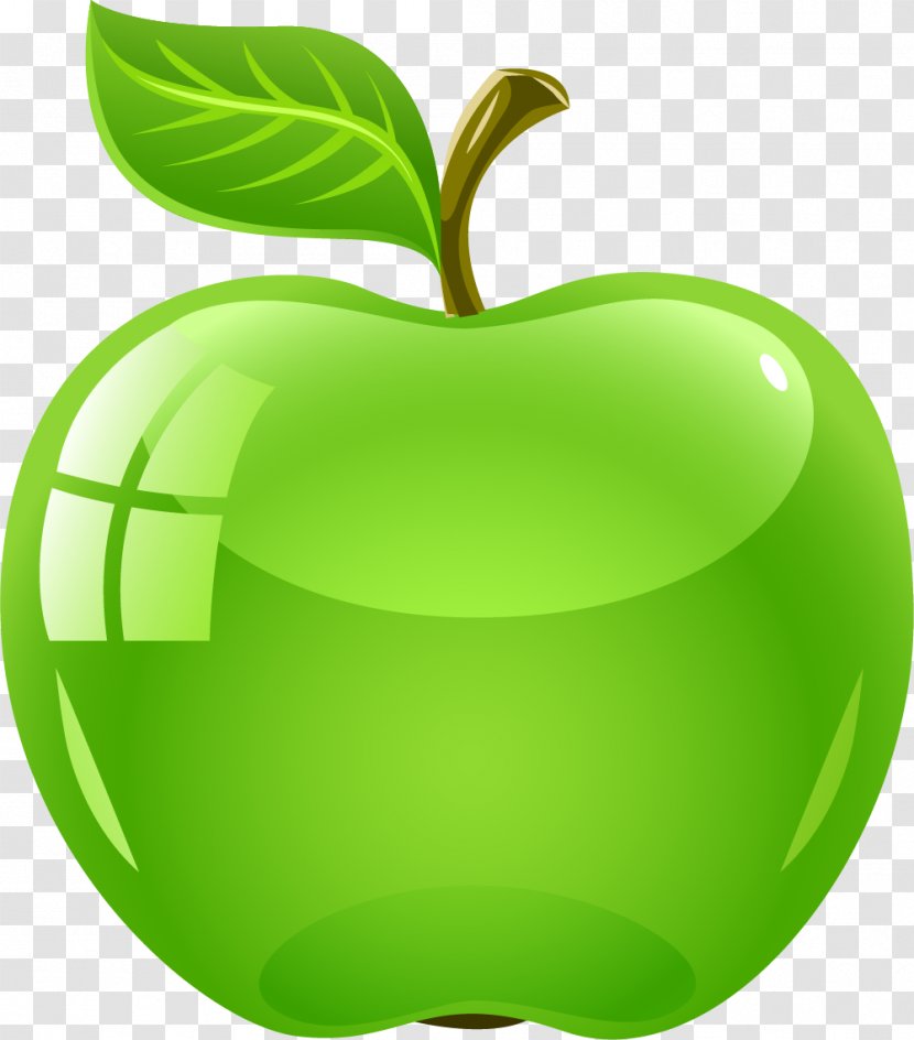 Apple Logo - Leaf - Cartoon Green Transparent PNG