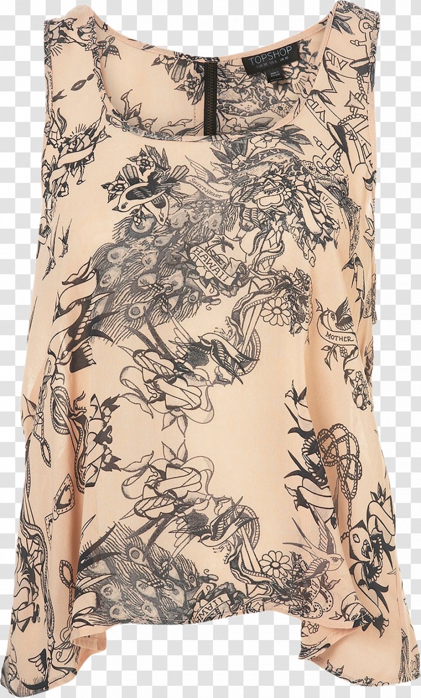 Topshop Blouse Fashion Gilets Sleeve - Neck - Lily Donaldson Transparent PNG
