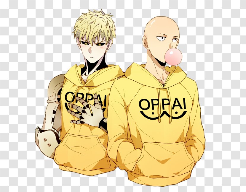 Hoodie One Punch Man T-shirt Saitama Sweater - Tree - Free Download Transparent PNG