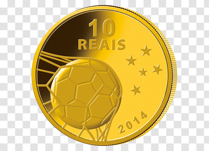 2014 FIFA World Cup Brazil Trophy Coin - Medal Transparent PNG