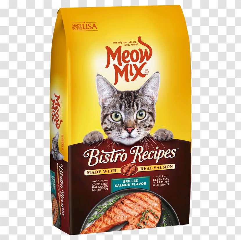 Cat Food Bistro Chicken Meow Mix - Original Choice Dry Transparent PNG