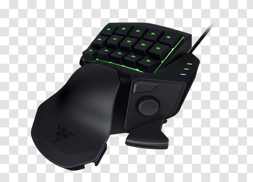 Computer Keyboard Gaming Keypad Razer Tartarus Chroma Inc. Mouse - Macro Transparent PNG