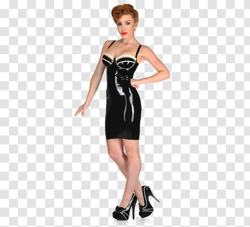 Little Black Dress Fashion LaTeX - Heart - Lady Transparent PNG