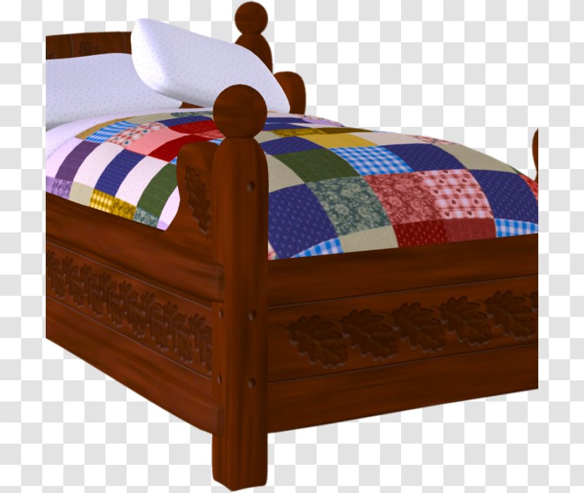 Bed Frame Mattress Clip Art - Furniture Transparent PNG