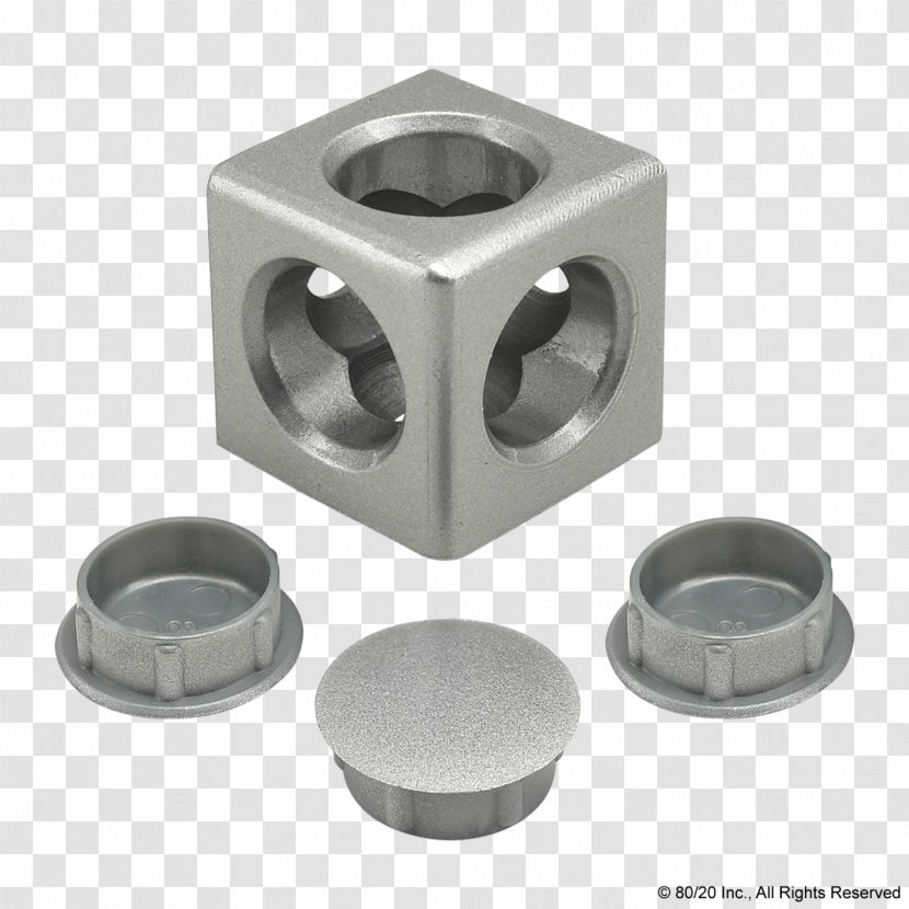 80/20 T-slot Nut Extrusion Aluminium Metal - Clamp - Alloy Transparent PNG
