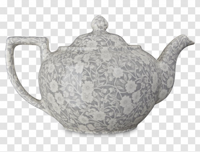 Teapot Mug Teacup Saucer - Gray Blue Transparent PNG