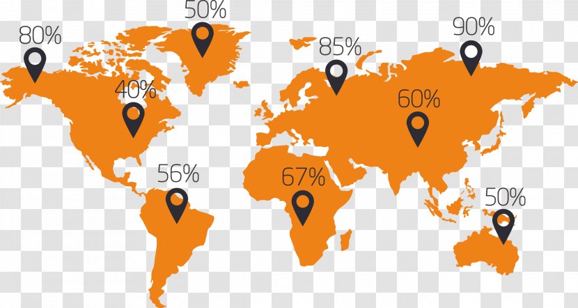 World Map Border - Vector Positioning Transparent PNG