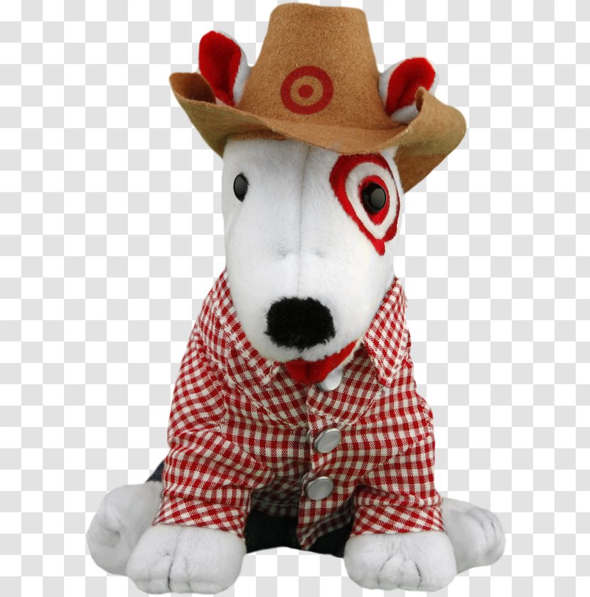 Stuffed Animals & Cuddly Toys Bullseye Bull Terrier Target Corporation - Plush - Dog Transparent PNG