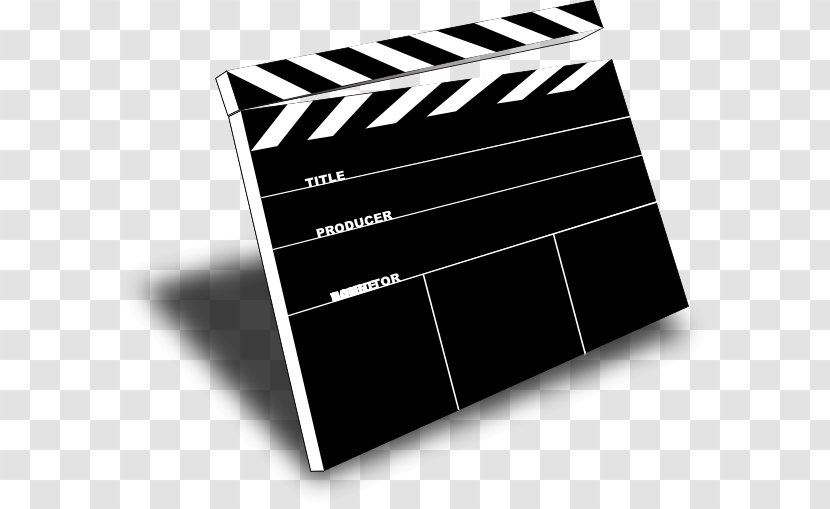Clapperboard Film Scene Clip Art - Triangle - Hollywood Vector Transparent PNG