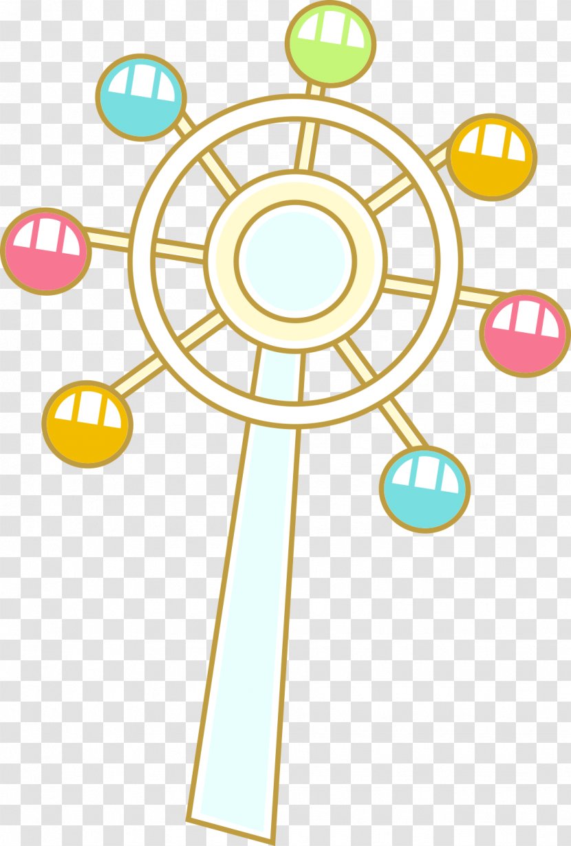 Ferris Wheel Computer File - Symbol - Cute Cartoon Transparent PNG