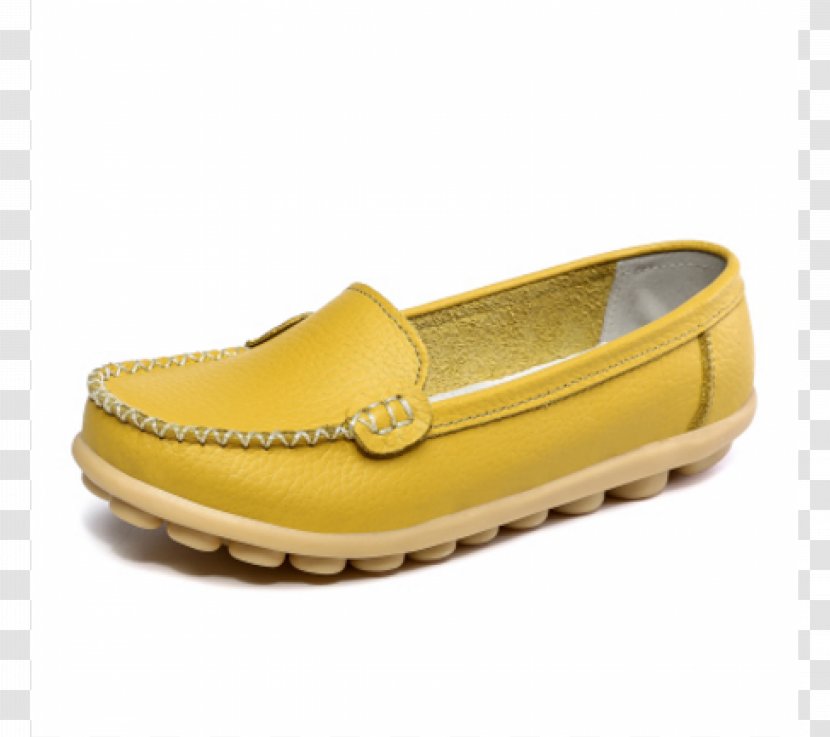 Slipper Slip-on Shoe Ballet Flat Moccasin - Sneakers - Leather Shoes Transparent PNG