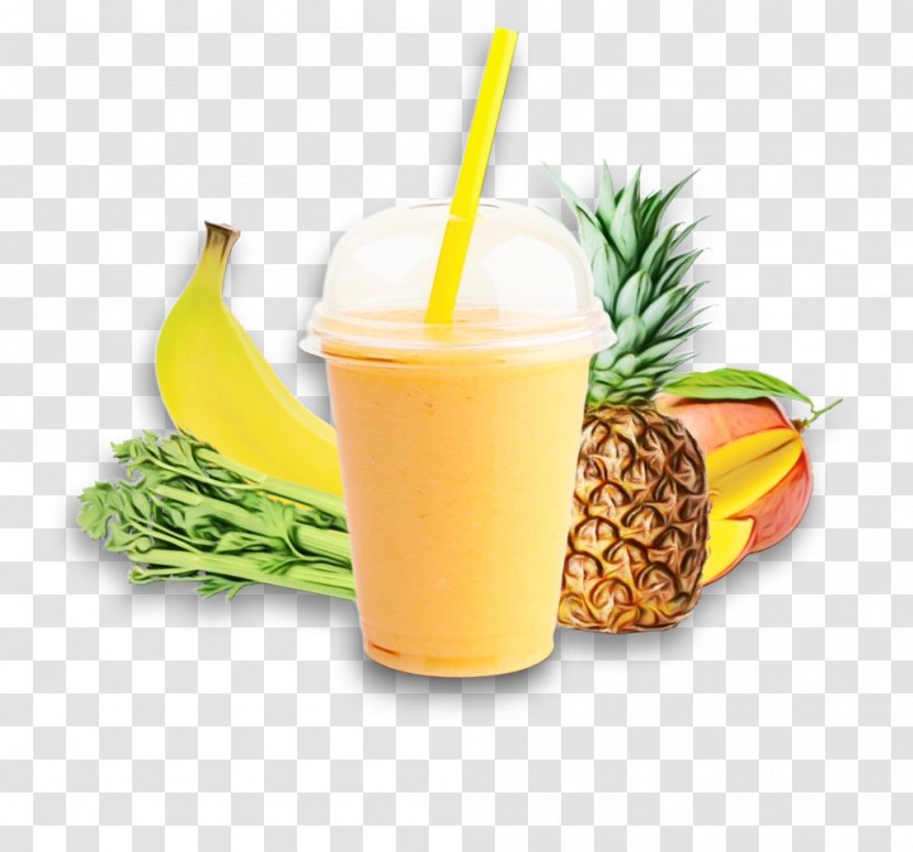 Pineapple Cartoon - Juice - Aguas Frescas Natural Foods Transparent PNG