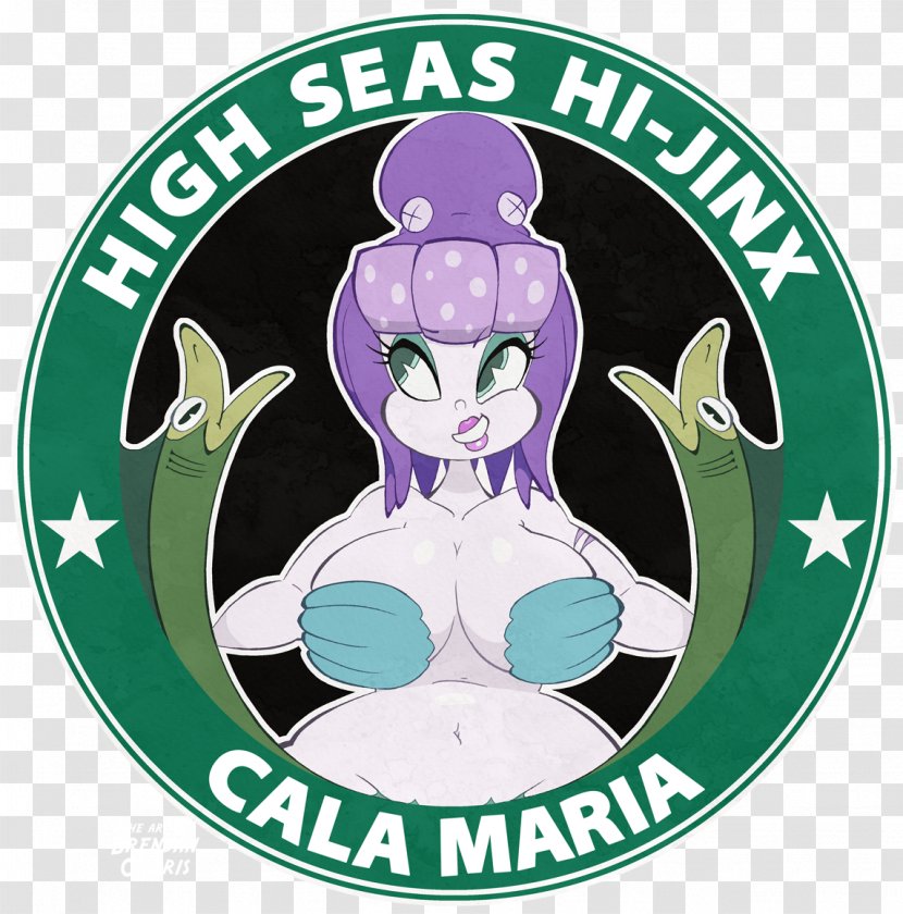 San Diego Comic-Con Badge Green Logo Font - Fictional Character - Cuphead Fanart Transparent PNG