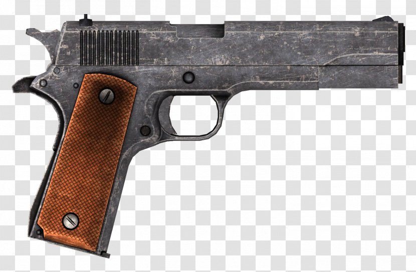 Fallout: New Vegas CZ 75 Pistol .45 ACP Firearm - Automatic Colt - Guns Transparent PNG