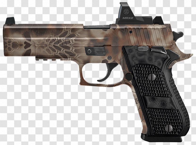 SIG Sauer P220 10mm Auto Semi-automatic Pistol Sig Holding - Trigger - Handgun Transparent PNG