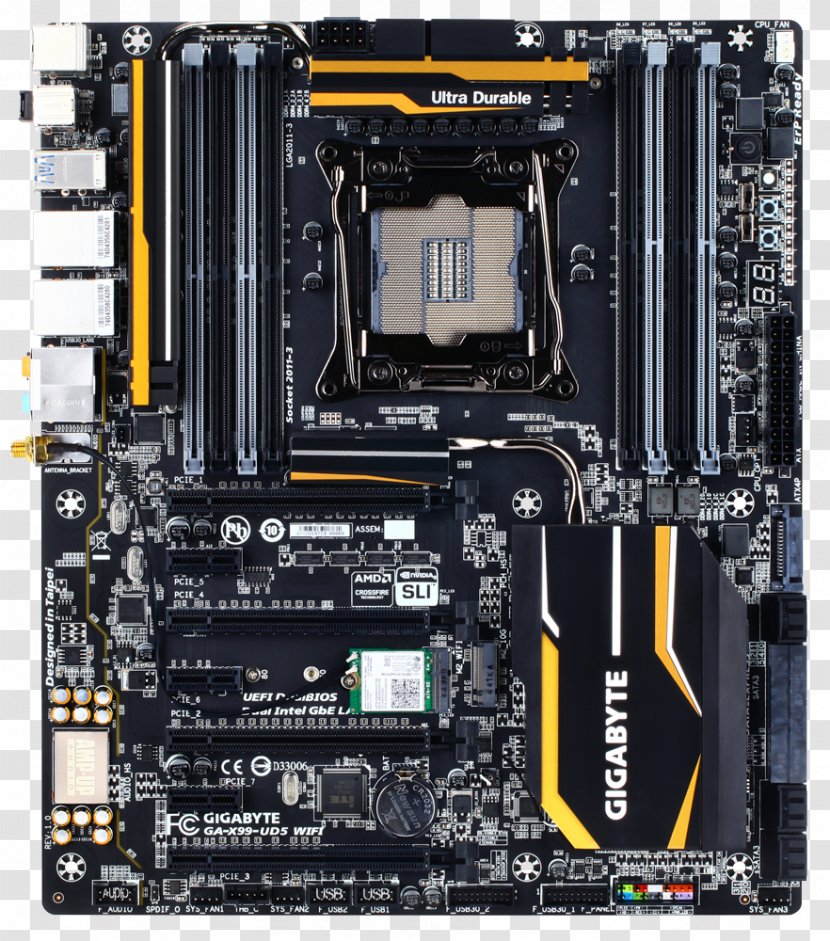 Intel X99 Motherboard LGA 2011 Gigabyte Technology - Lga Transparent PNG