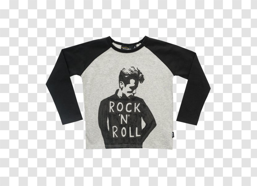 Long-sleeved T-shirt Sweater Top - Brand - Rock N Roll Transparent PNG