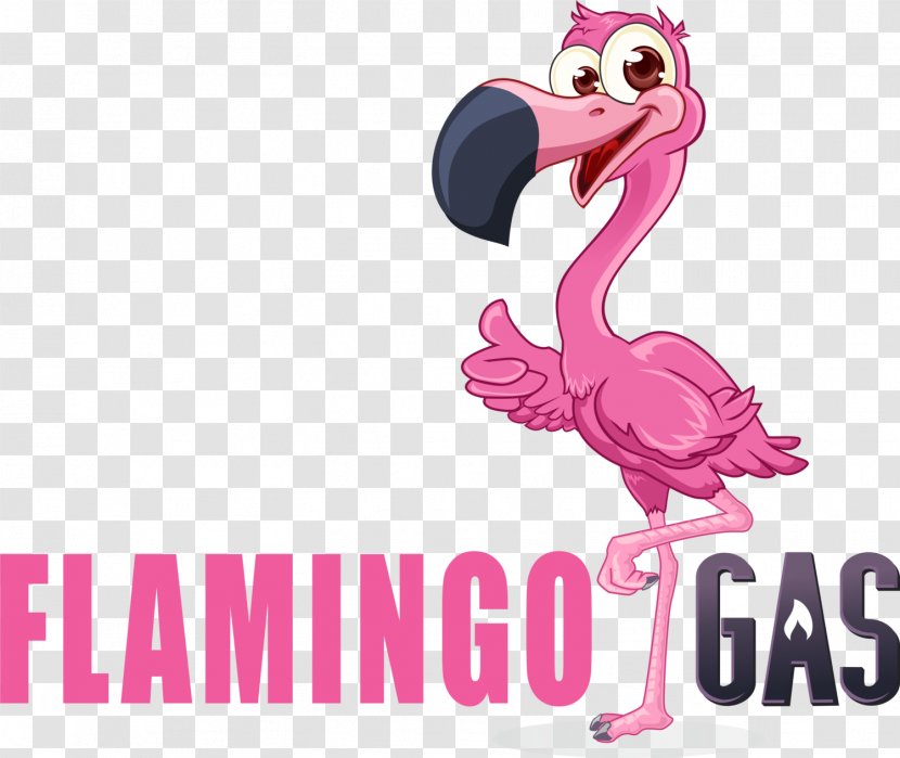 Logo Flamingo Gas Pty Ltd Natural Liquefied Petroleum - Drawing - Printing Transparent PNG