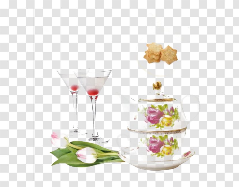 Wine Glass Chicken Cup - Stemware - Cocktail And Fine Tea Transparent PNG