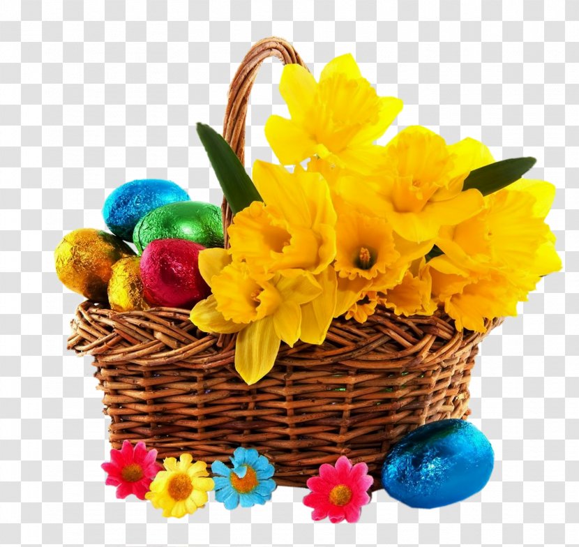 Easter Basket Egg Weaving - Flowerpot - Eggs Transparent PNG