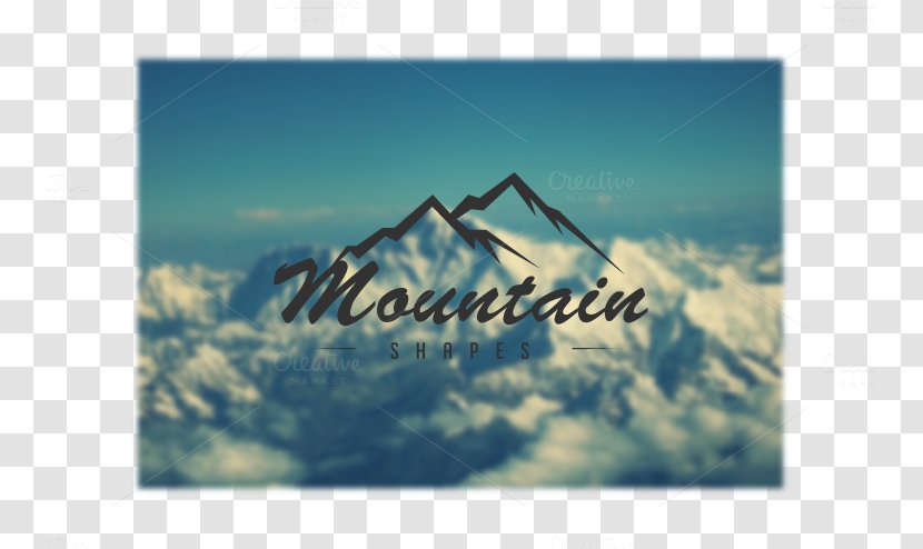 Photography Shape Font - Mountain Creative Transparent PNG