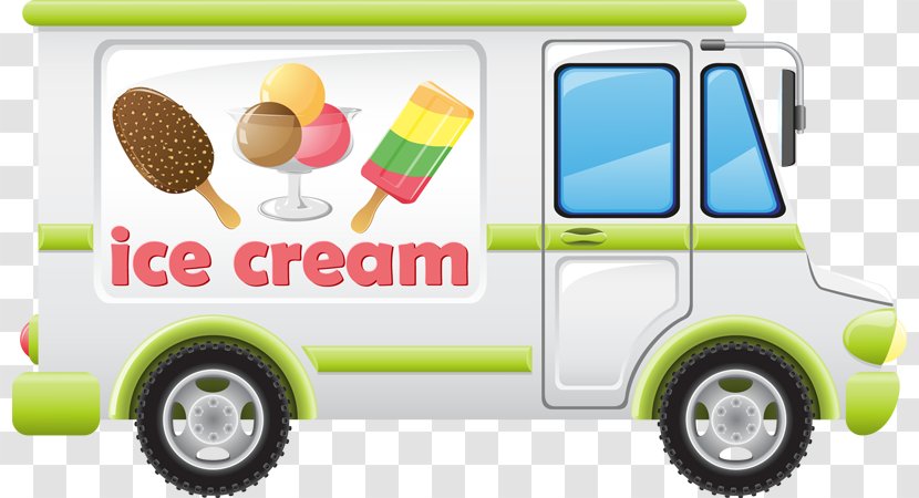 Ice Cream Van Car Clip Art - Can Stock Photo Transparent PNG