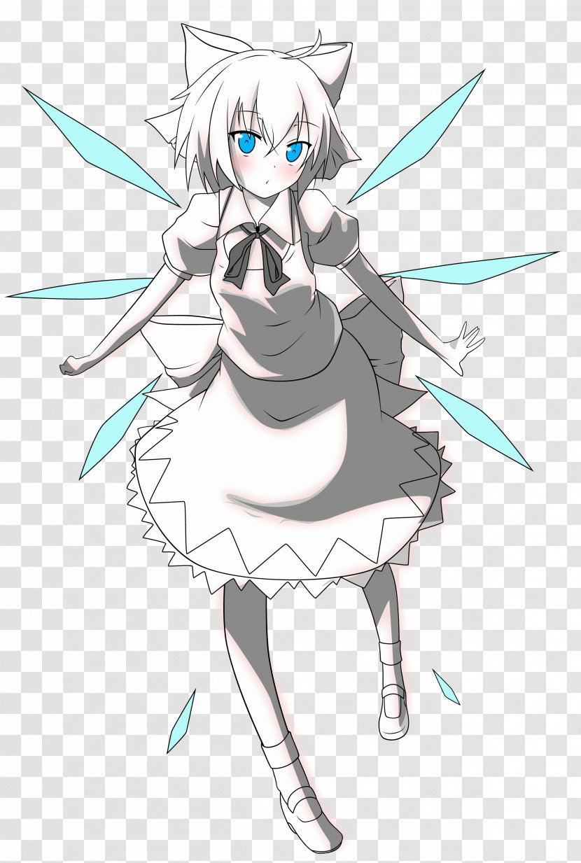 Cirno Touhou Project - Frame - Dangerous Transparent PNG