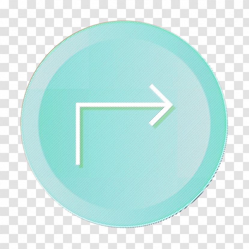 Arrow Icon Back Direction - Teal - Clock Azure Transparent PNG