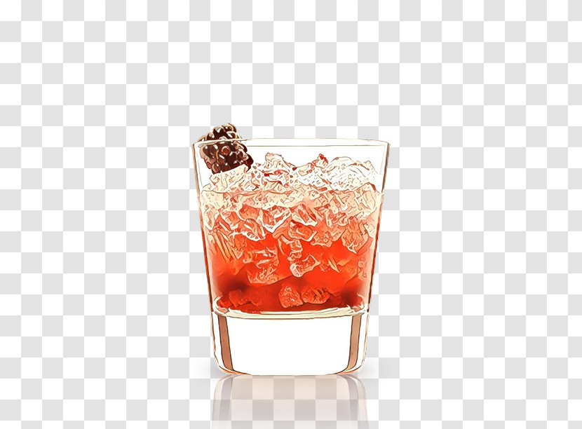 Drink Old Fashioned Glass Tumbler Highball Glass Alcoholic Beverage Transparent PNG