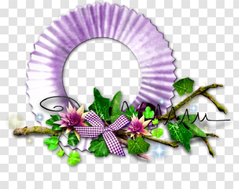 Picture Frames Photography Floral Design Wreath Russia - Lilac - Bayb Cartoon Transparent PNG