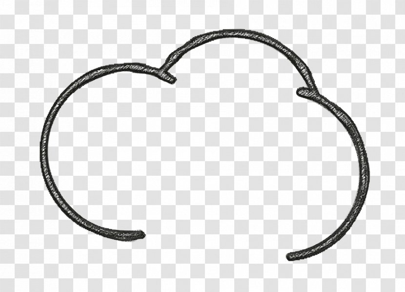 Cloud Icon Computing Server - Jewellery Body Jewelry Transparent PNG