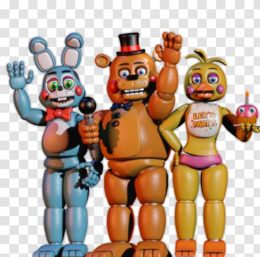 Five Nights At Freddy's 2 4 3 Freddy's: Sister Location - Teaser Campaign - Fnaf Animatronics Transparent PNG