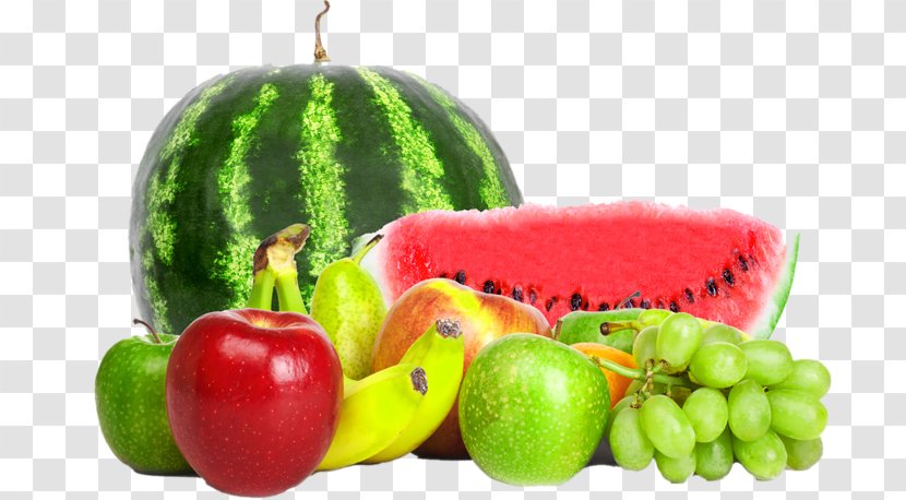 Berry Fruit Watermelon Grape Banana - Vegetable Transparent PNG