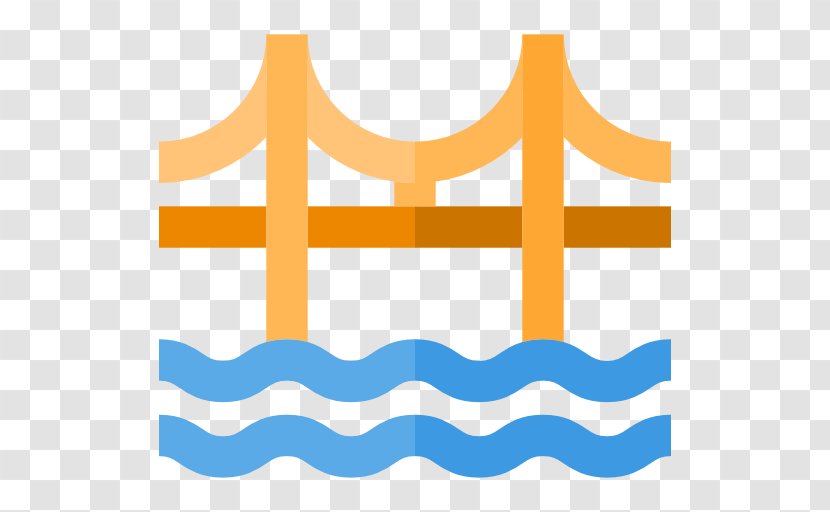 Golden Gate Bridge Clip Art - Yellow Transparent PNG